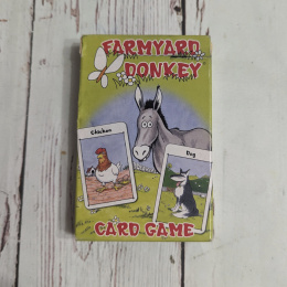 FARMYARD DONKEY - card game Piotruś