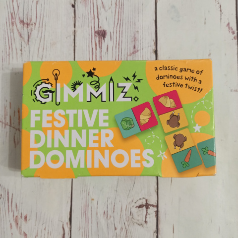 Festive Dinner Dominoes - domino ze świątecznym jedzeniem