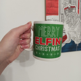 Kubek świąteczny Merry Elfin' Christmas