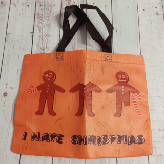 Plastikowa Torba "I hate Christmas"