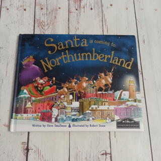 SANTA is coming to Northumberland - twarda oprawa