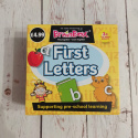 BrainBox First Letters - gra na pamięć z pytaniami dla dzieci - literki, kolory, liczby