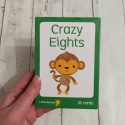 Crazy Eights - duże karty W ŚRODKU NOWA