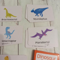Dinosaur Snap - duże karty W ŚRODKU NOWA