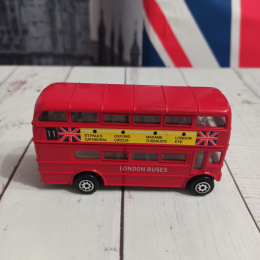 London Bus - metalowy autobus LONDON BUSES WE GO EVERYWHERE