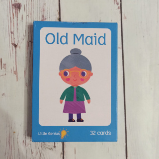 OLD MAID PIOTRUŚ - duże karty W ŚRODKU NOWA