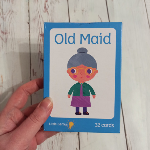 OLD MAID PIOTRUŚ - duże karty W ŚRODKU NOWA