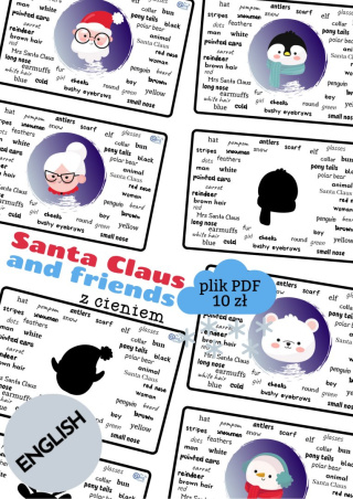 Zestaw 14 - Santa Claus and friends wersja angielska PDF