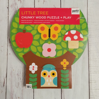 Little Tree Chunky Wood Puzzle + Play