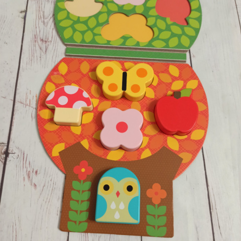 Little Tree Chunky Wood Puzzle + Play