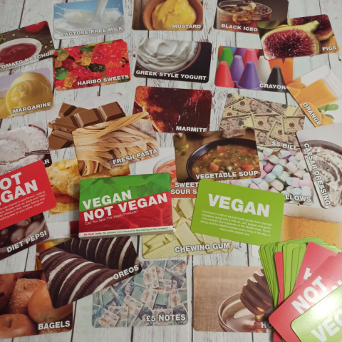 Vegan not Vegan Flashcards