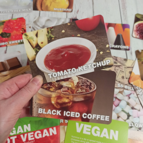 Vegan not Vegan Flashcards