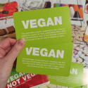 Vegan not Vegan Flashcards