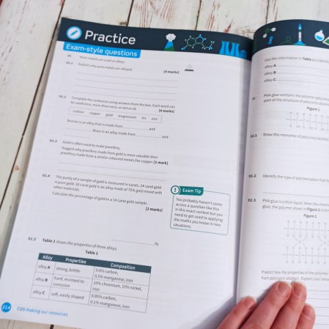 AQA GCSE - CHEMISTRY HIGHER - podręcznik do CHEMII po angielsku CLIL