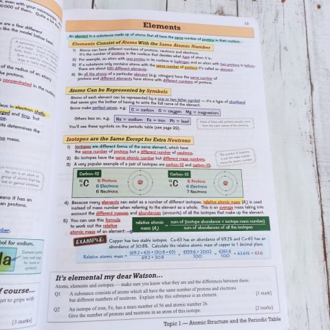 GCSE - CHEMISTRY - podręcznik do CHEMII po angielsku CLIL