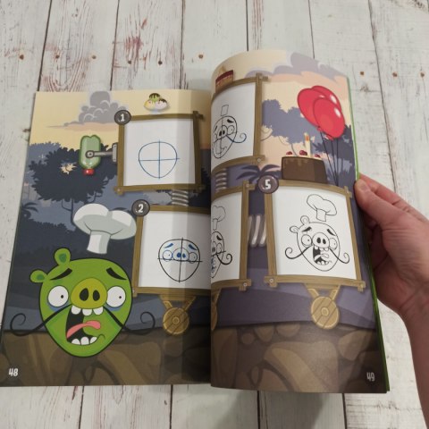 Narysuj Nas BAD PIGGIES - jak rysować postacie z Angry Birds