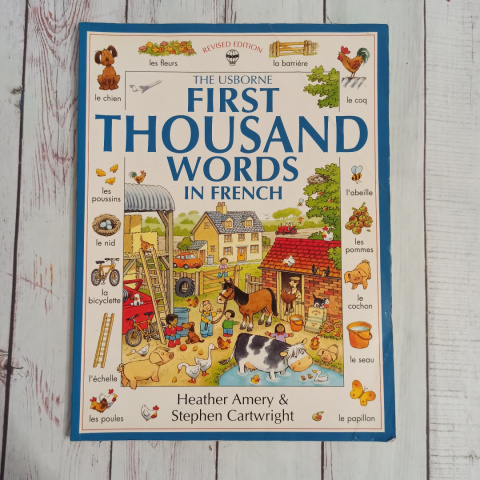 FIRST Thousand Words in French - The Usborne