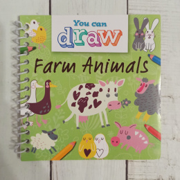 YOU CAN DRAW Farm Animals - poradnik dla dzieci jak rysować zwierzęta