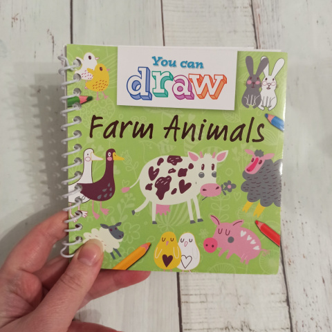 YOU CAN DRAW Farm Animals - poradnik dla dzieci jak rysować zwierzęta