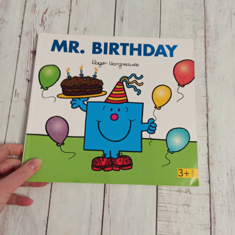 Mr. Birthday - Mr. Men duże wydanie Roger Hargreaves