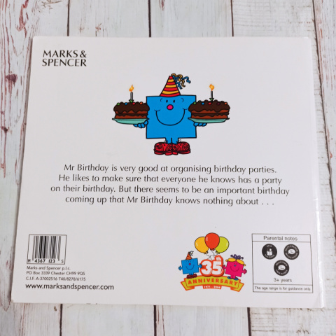 Mr. Birthday - Mr. Men duże wydanie Roger Hargreaves