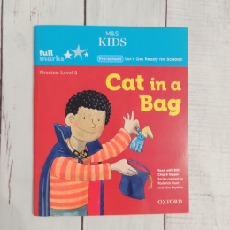 Cat in a Bag - książeczk do nauki czytania z zadaniami na końcu