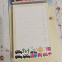 Notes London z magnesem - karteczki samoprzylepne + notes z okienkami