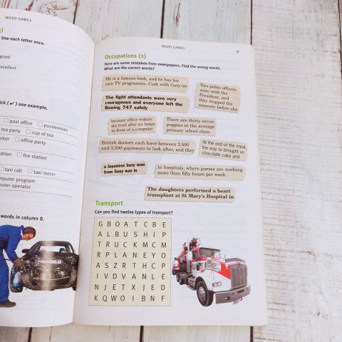 VOCABULARY Practice Book - in english