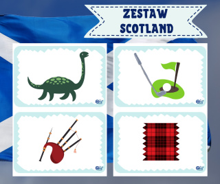 SCOTLAND - zestaw materiałów PDF po angielsku