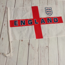 Chorągiewka flaga Anglii - Granatowy napis ENGLAND
