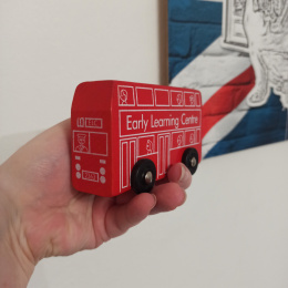 Drewniany autobus LONDON BUS - ELC
