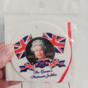 Okrągła przywieszka The Queen's Platinum Jubilee NOWA
