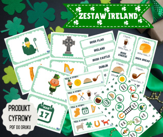 IRELAND - zestaw materiałów PDF po angielsku