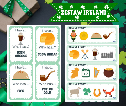 IRELAND - zestaw materiałów PDF po angielsku