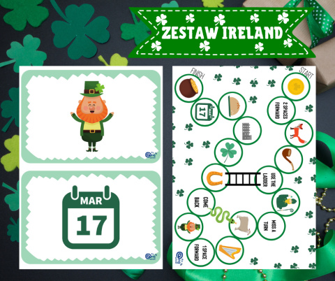 IRELAND - zestaw materiałów PDF po angielsku