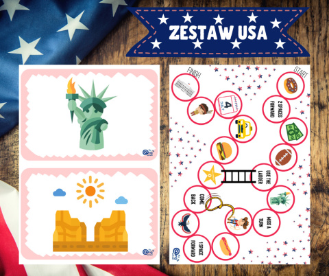 USA - zestaw materiałów PDF po angielsku