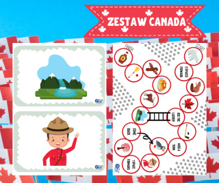 CANADA - zestaw materiałów PDF po angielsku