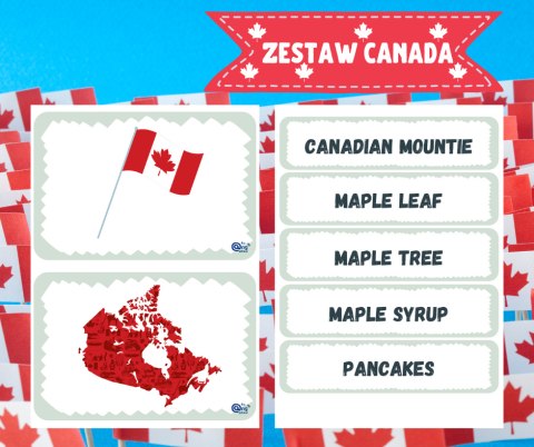 CANADA - zestaw materiałów PDF po angielsku