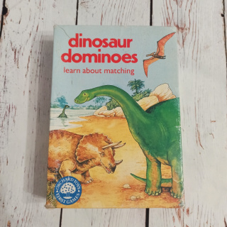 Dinosaur dominoes VINTAGE - ORCHARD TOYS