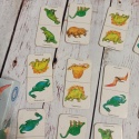 Dinosaur dominoes VINTAGE - ORCHARD TOYS