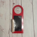 Drewniana zawieszka z mini tablicą kredową i kredą (4 kolory do wyboru)