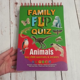 Family FLIP QUIZ Animals + Plants - over 2000 questions and answers CLIL, dwujęzyczność