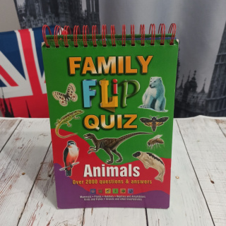 Family FLIP QUIZ Animals + Plants - over 2000 questions and answers CLIL, dwujęzyczność