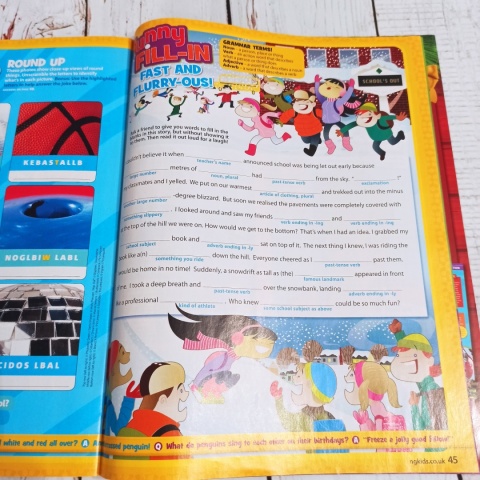 National Geographic KIDS - January 2016 CLIL, dwujęzyczność