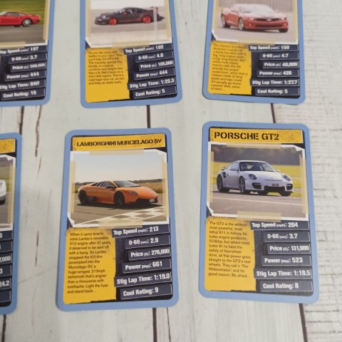 TOP TRUMPS COOL CARS