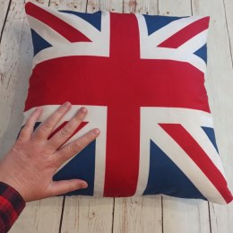 Poduszka flaga Wielkiej Brytanii 45x45cm nowa