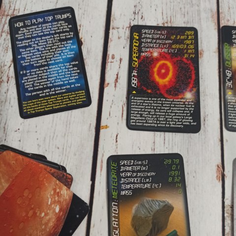 TOP TRUMPS Space Phenomena - karty o kosmosie