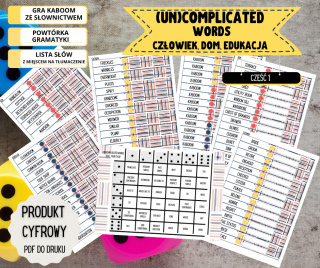 (UN)COMPLICATED WORDS E8 MATURA - CZŁOWIEK, DOM, EDUKACJA pdf