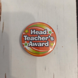 Przypinka HEAD TEACHER'S AWARD