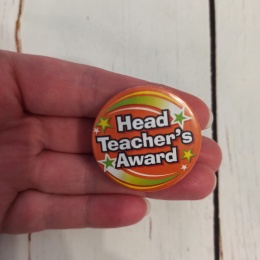 Przypinka HEAD TEACHER'S AWARD